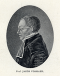 106967 Portret van Jacob Vosmaer, geboren 1783, hoogleraar in de geneeskunde aan de Utrechtse hogeschool (1818-1824); ...